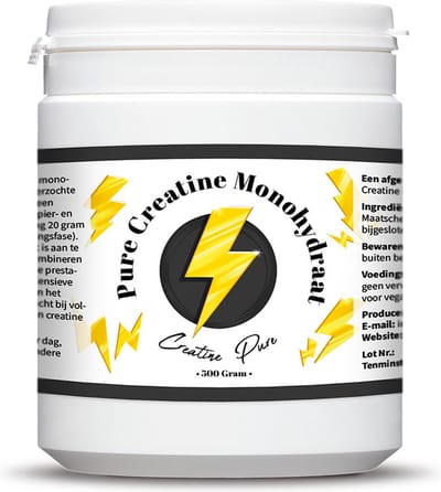 Creatine Monohydraat Poeder - 500g - Pure kracht in poedervorm - Ultieme Workout Boost - Kala Health