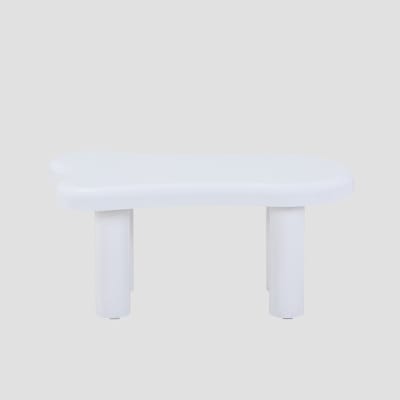HOMLA - Coffee table - ALTO - lacquered white - 100x60x45 cm