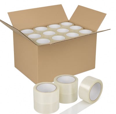 HL - Verpakkingstape Transparant - Tape - Complete doos met 36 Rollen Extra Sterke - Low noise - Plakband 50 mm x 66 meter