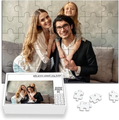 Aangepaste Puzzel - Foto Legpuzzel - Herinneringen Vieren - Kies Aantal Stukjes - 35-3000 Stukjes - Meerdere Kleuren