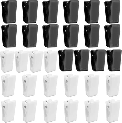 Set van 30 Zelfklevende Bankbiljet Clips, Transparante Lijm Clips, Ideaal voor Thuis en Kantoor, Organiseer en Beveilig Geld, Handige en Duurzame Oplossing