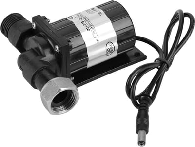 Waterpomp circulatiepomp DC 12 V 10 watt borstelloos hoge temperatuurbestendigheid laag geluid zwart - krachtige watercirculatie
