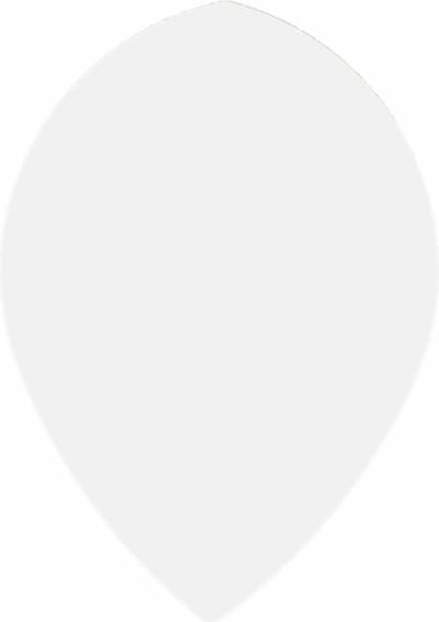 Poly Pear White - Dart Flights