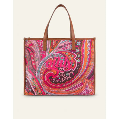 Oilily Sheilas - Shopper - Dames - Ritssluiting - Waterafstotend - Bruin - One size