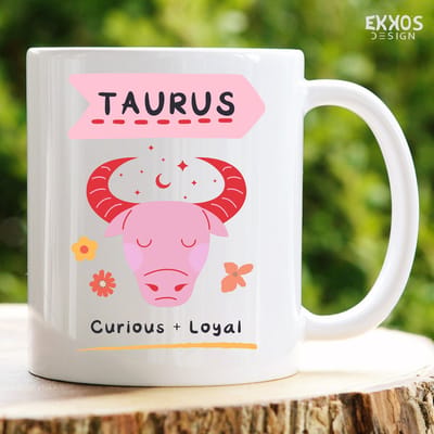 Stier Mok | Sterrenbeelden | Mok met tekst | Grappige mok | Verjaardag cadeau | Cadeau voor man | Cadeau voor vrouw | Cadeau voor haar | Cadeau voor hem | Grappige cadeau | Thee glazen | Valentijn cadeautjes | Koffiekopjes