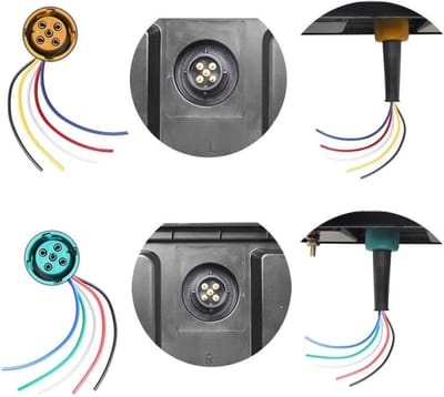 ProPlus Aansluitset 5-polig - Voor achterlichten - 15 cm - Geschikt voor specifieke modellen
