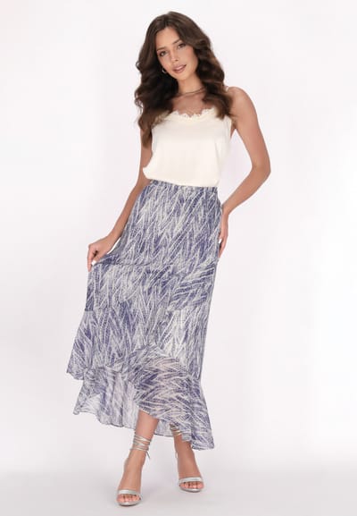 Faina Rock Dames Blauw Veelkleurig