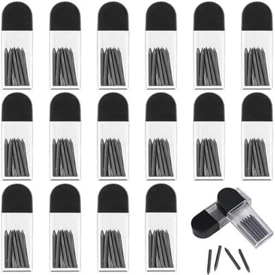 100 stuks 2B vulpotlood navullingen voor kompas, 2 mm diameter, 2 cm lang, ideaal voor wiskundige tekeningen en technische schetsen