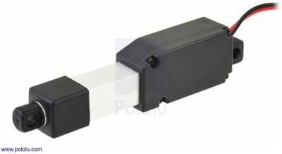 Pololu 4465 – Glideforce GF01‑121003‑1‑66 Micro Linear Actuator 30 mm, 12 V, 4,3 kgf, met eindschakelaars