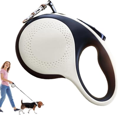 Hondenriemen Set - Hondenlijn Puppy Kat - Veilig Wandelen - 360 Graden Anti-klit - 2x 5 Meter - Zwart