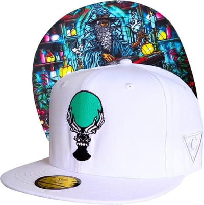 Capiche® Snapback – Verloren Tovenaar – Wit – Pet Heren – Baseball Pet – Tovenaars Pet – Lost Wizard – Wizard Pet – Tovenaars Geïnspireerd