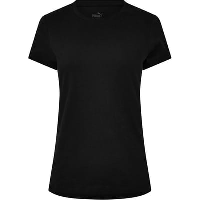 Puma Dames Deluxe T-shirt (Puma Zwart)