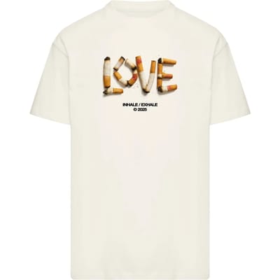 Oversized T-shirt Upscale Inhale Heavy