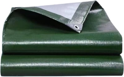 Waterdicht Zeildoek - Afdekzeil Scheurvast - Buiten Beschermen - UV-Bestendig Gecoat - 150 x 220 cm - Groen