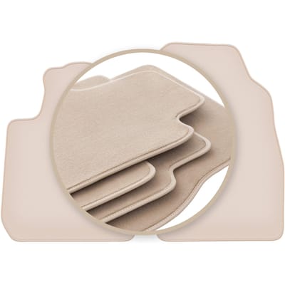 PREMIUM beige vloermatten voor: Ford StreetKa cabrio 2003-2006
