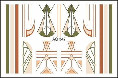 Korneliya Airbrush Waterdecal AG 347
