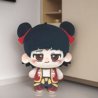 Anime Nezha De Demonenkinderen Maken Golven In De Zee Nezha Knuffel Aobing Schattige Poppenhanger Voor Verjaardagscadeau Voor Kinderen 10 Cm 10cm