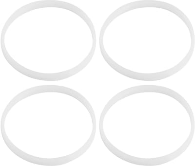 Dailygoody - Rubberen afdichtring - Reserveonderdeel juicer-mixer - Superieure taaiheid - Wit - Flexibel en hygiënisch - Geschikt voor keukenapparatuu