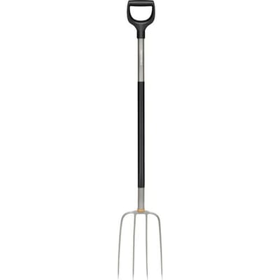 Fiskars Ergonomic Mestvork - Compostvork - Tuinvork - 136 cm