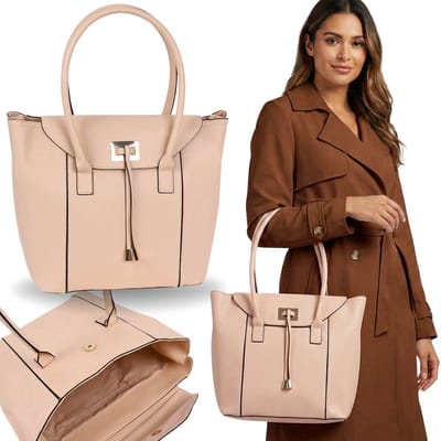 Elegante damstas, shopper tas, koffer, schoudertas, ruim voor naar het werk