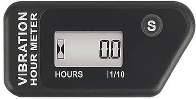 Draadloze Trillingsgeactiveerde Urenmeter voor ATV, UTV, en Motoren - Waterdicht en Duurzaam