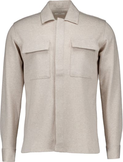 Gentiluomo - Vest Beige Gentiluomo Treviso Shirt Jacket Overshirts Beige S4179-610