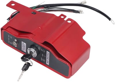 Dailygoods- Contactslot Starter Kit - Aluminium/ABS - Vervangende Sleutels - Perfecte Pasvorm GX340/GX390 - Stabiele Prestaties - Geschikt voor Gasmotor - Sleutelschakelaar