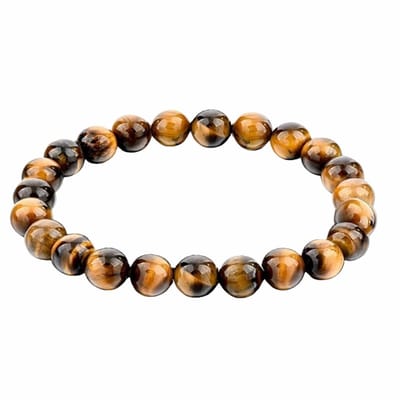 Fako Bijoux® - Kralenarmband - Classic - 8mm - Tijgeroog