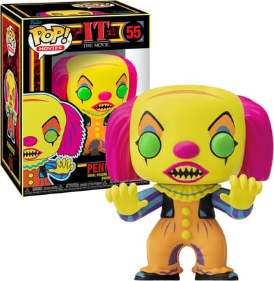 Funko Pop! Movies: IT - Pennywise (Blacklight) - Smartoys Exclusive - CONFIDENTIAL