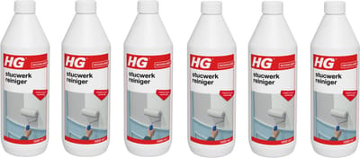 HG STUCWERK REINIGER - 6x1000ml - Voordeelverpakking