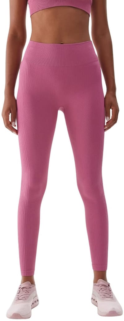 4F Legging Dames Donkerroze - Maat M/L