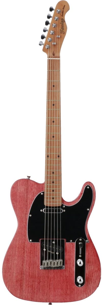 Elektrische gitaar - Met gratis lessen - incl. gigbag - Rood Fazley Coyote