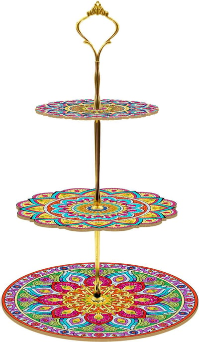 Etagère 331 - Mandala - Diamond painting - compleet pakket - Diamond painting by WietskeMa