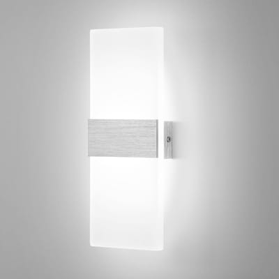 12 W LED-wandlamp - Koel wit - Moderne wandlamp voor binnen, hal, slaapkamer, gang, woonkamer, trap