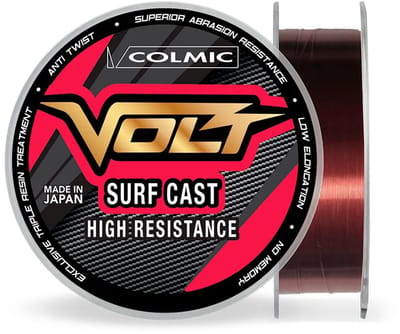 Colmic Volt Surf Cast Monofilament 300 M Zilver 0.230 mm