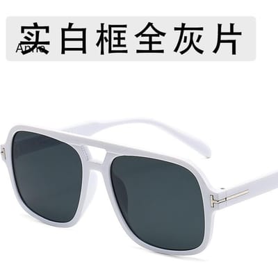 Retro Schildpadkleurige Pilot Zonnebril Dames Designer Oversized Shades Eyewear Autorijden Dubbele Brug Heren T Zonnebril
