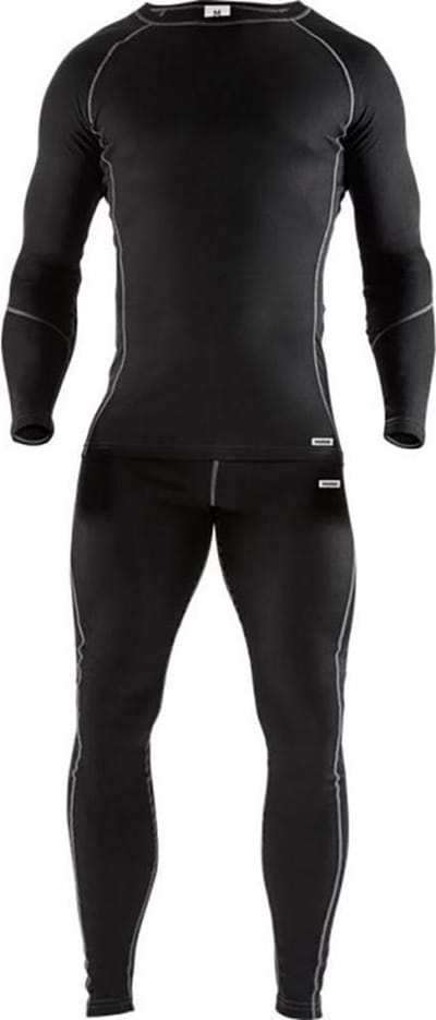 Fristads Ondergoedset 7416 Ue - Zwart - XS