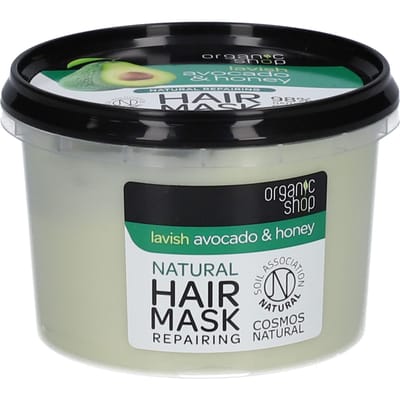 Organic Shop Lavish Avocado &amp; Honey Natural Repairing Hair Mask 250 ml