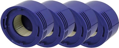 Multaparts® HEPA Filter cassette (set van 4 stuks) geschikt voor Dyson V7 / V8 series | Hoge luchtfiltratie voor schone lucht | Meet op voor je besteld | Vervanger voor Dyson 967478-01