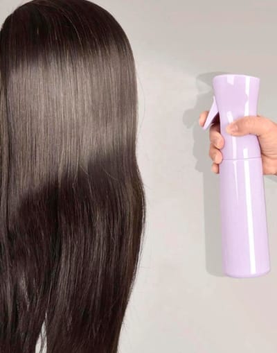 Mist Spray Bottle PRO - 300ml - Luxe Haarspray - nieuw design -Motivatie- professionele Mist Verstuiver Haar - Kappersspuit - Waterspuit Verstuiver - Waterspuit Haar - PAARS