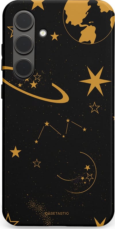 Casetastic Hoesje Geschikt voor Samsung S24 Plus - Stijlvolle Beschermende Duo-layer Case - Nachtelijk uitzicht