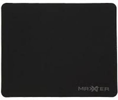 Muismat rechthoek - Zwart - 22 x 18 cm