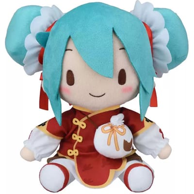 En Stock Original SEGA Fuwa Petit Fufu Hatsune Miku Série Jeu en Plein Air Version Parc d'Attractions. Peluche Mignonne Kawaii Anime Jouets de Collection Qualité Supérieure 22cm