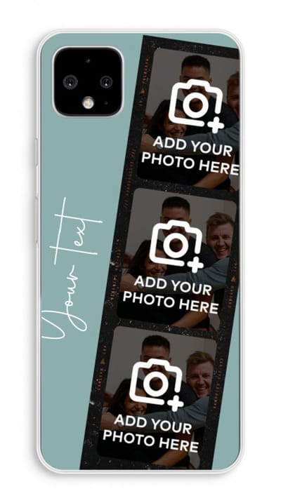 Gepersonaliseerd - Case Company® - Hoesje geschikt voor Google Pixel 4 XL hoesje - Filmrol N°1 - Soft Cover Telefoonhoesje - Bescherming aan alle Kanten en Schermrand