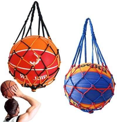 Dailygoods- Netzakken Waterdicht - Voetbaltas - Aardappelzakken - Ballettas - Sporttas - Geschikt voor voetbal/basketbal/rugbybal/volleybal - Ballentas