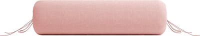 Zohome Kussensloop Lino - Kussenhoes van 25x90 cm - 1 stuk - 100% Katoen - Rood