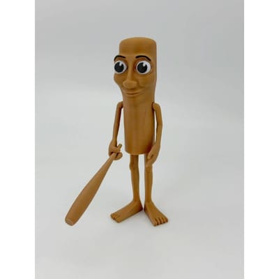 Haai Beeldje Tungtungsahur Figuur Bureau Decoratie Gearticuleerd Tralalero Tralala Figuur Ornament Grappig Poppetje 3D Geprint Speelgoed