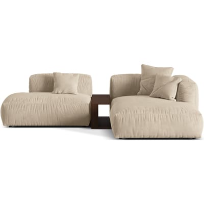 Hoekbank Martina rechts velvet | Micadoni