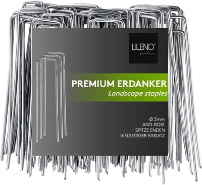 Onkruiddoek voor een perfecte tuin, 10 stuks, 14 x 3 cm, ideaal voor grondankers en tenten