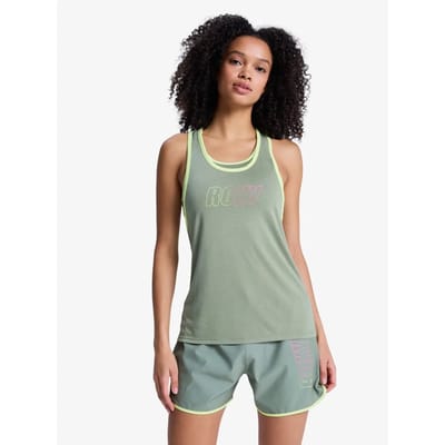 Roxy Everyday Flow 2 Top Zonder Mouwen Groen XS Vrouw